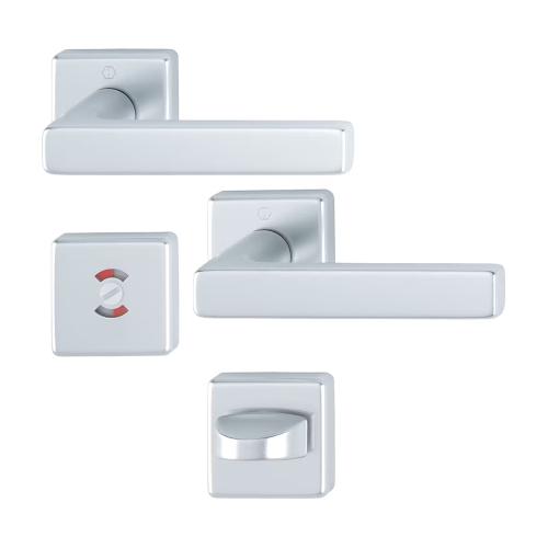 Indvendigt Dørgreb Swedoor Dallas Med Toiletknop Sølv