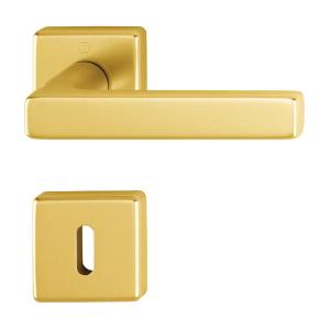Indvendigt Dørhåndtag Swedoor Dallas Med Nøgleplade Guld