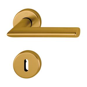 Indvendigt Dørhåndtag Swedoor Stockholm Med Nøgleskilt Bronze