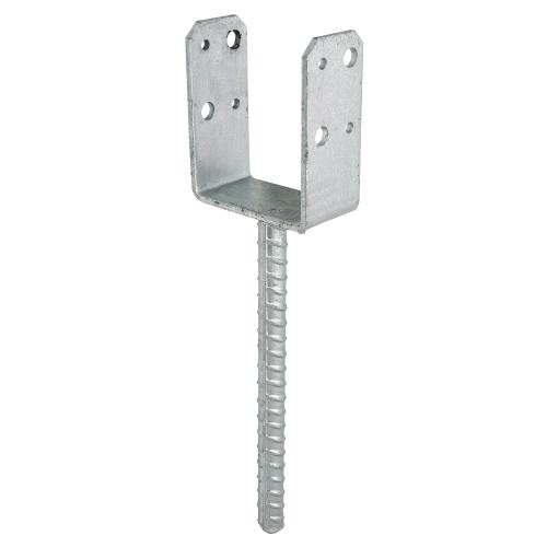 Stolphållare PSU, CC, 73x40mm, Varmförzinkad, 25st, Fast 833021