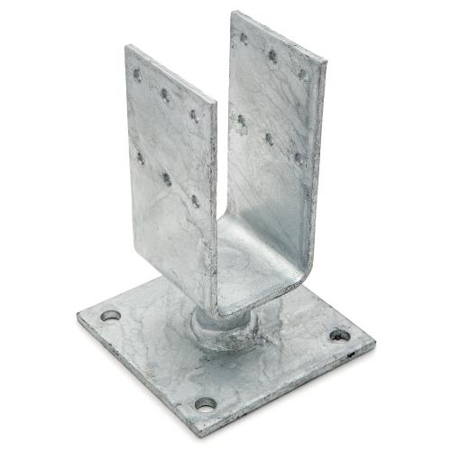 Stolphållare CSUF, CC, 48x60mm, Varmförzinkad, 15st, Fast 833034