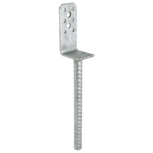 Pole Holder PSL, CC, 45x40mm, Hot-Dip Galvanized, 30pcs, Fast 833040