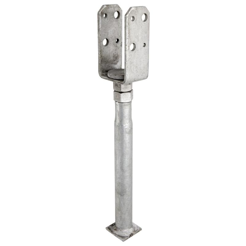 Stangholder PSUA, CC, 48x40mm, Varmgalvaniseret, Fast 833050