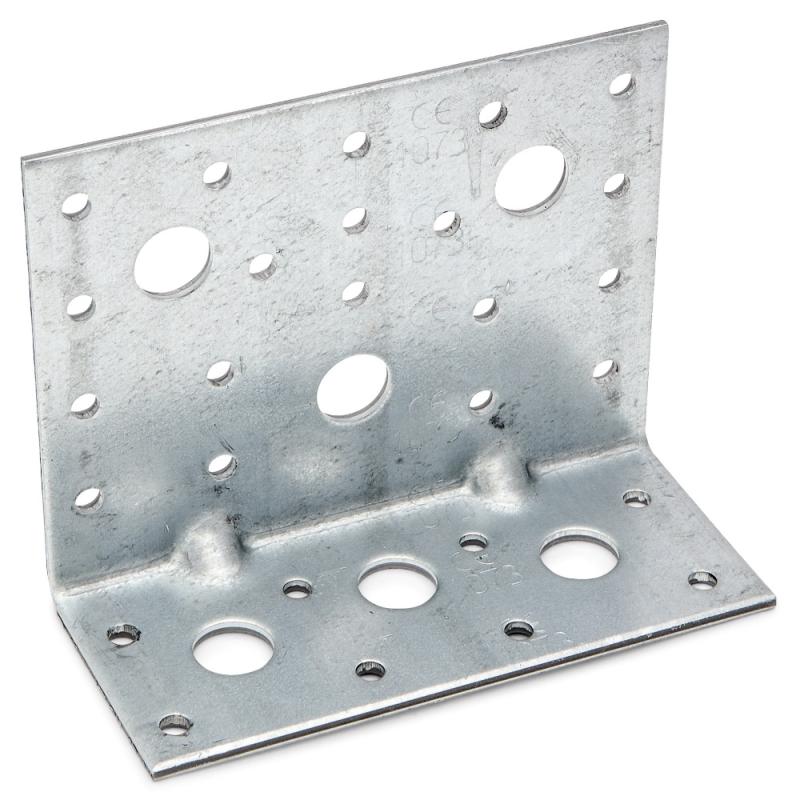 Vinkelbeslag ABT, CC, 90x48x3x116mm, Varmgalvaniseret, 25stk, Fast 833152