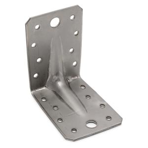 Angle Bracket ABXR Stainless A4, 90x90x2.5x65mm