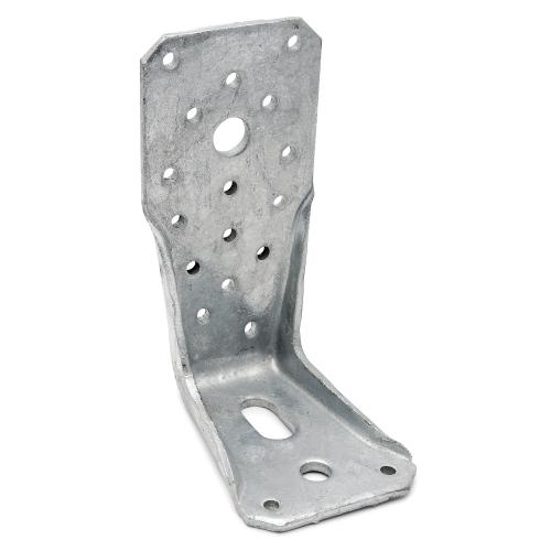 Vinkelbeslag ABNOR, CC, 135x90x4x65mm, Förzinkad, 10st, Fast 833182