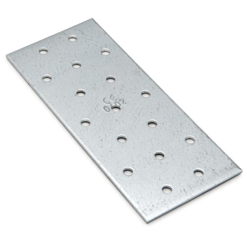 Perforeret Plade HP, CC, 60x140x2mm, Varmgalvaniseret, 50stk, Fast 833307