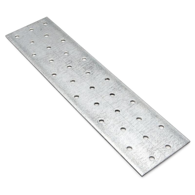 Perforeret Plade HP, CC, 60x240x2mm, Varmgalvaniseret, 50stk, Fast 833312