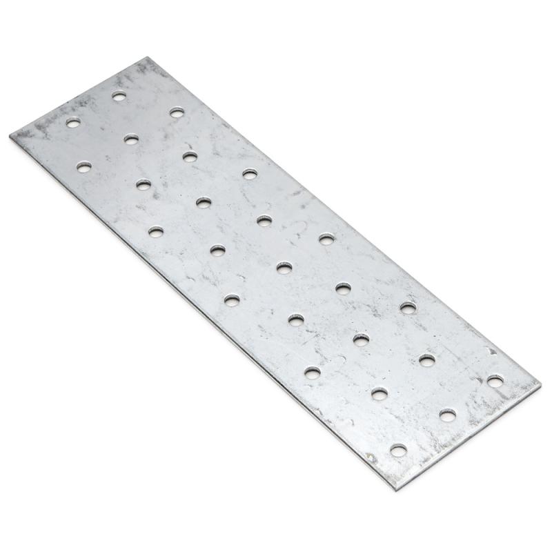 Perforeret Plade HP, CC, 80x140x1,5mm, Varmgalvaniseret, 60stk, Fast 833313