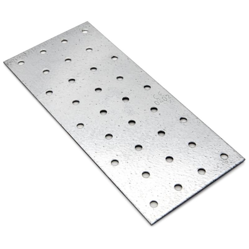 Perforeret Plade HP, CC, 80x180x1,5mm, Varmgalvaniseret, 60stk, Fast 833314