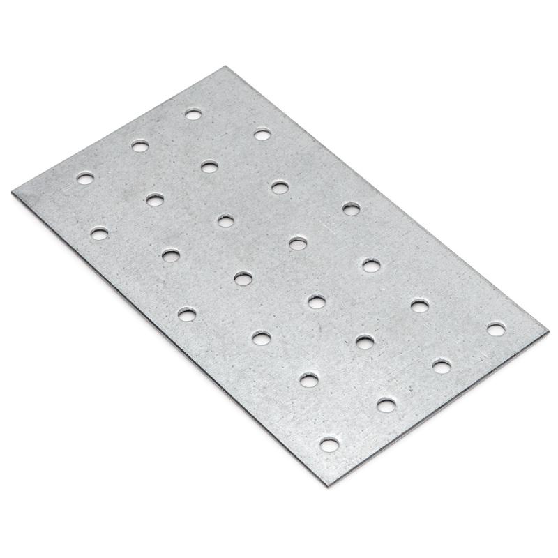 Perforeret Plade HP, CC, 80x200x2mm, Varmgalvaniseret, 50stk, Fast 833315
