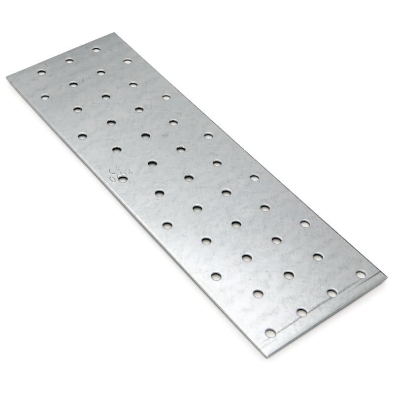Perforeret Plade HP, CC, 80x240x1,5mm, Varmgalvaniseret, 50stk, Fast 833317