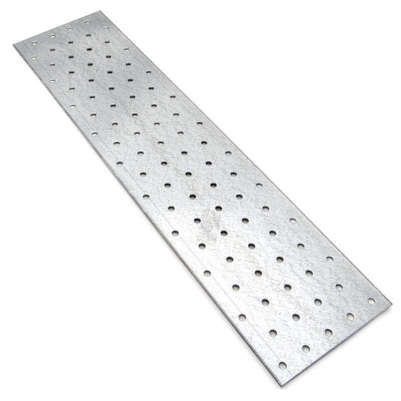 Hålplatta HP, CC, 100x400x2mm, Varmförzinkad, 20st, Fast 833329