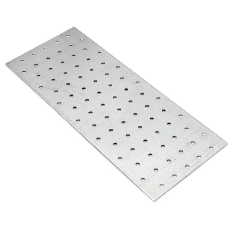 Perforeret Plade HP, CC, 120x300x2mm, Varmgalvaniseret, 25stk, Fast 833335