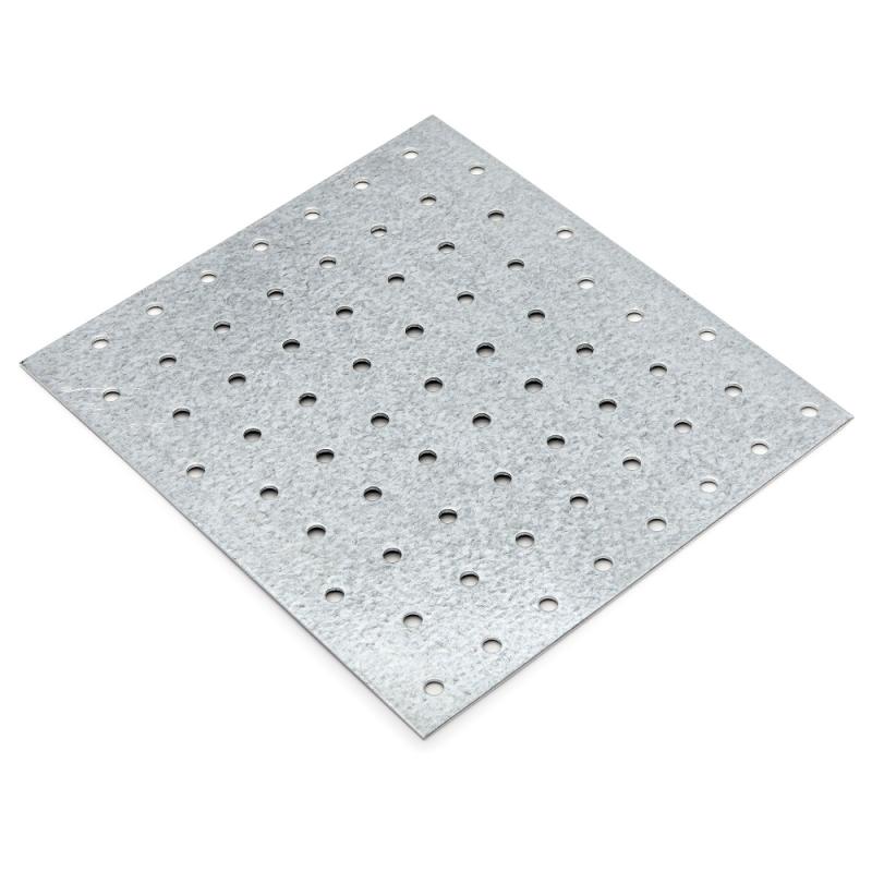 Perforeret Plade HP, CC, 160x180x1,5mm, Varmgalvaniseret, 40stk, Fast 833341