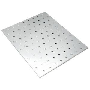 Perforated Plate HP, 180x220x1.5mm, 25pcs, Fixed 833346