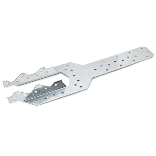 Gaffelanker FAP, CC, 48x320x1,5 mm, Varmgalvaniseret, 20stk, Fast 833373