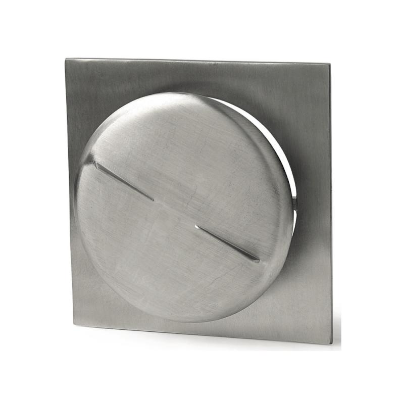 Skiveventil 85, Aluminium, 125mm, Bårebo 422080