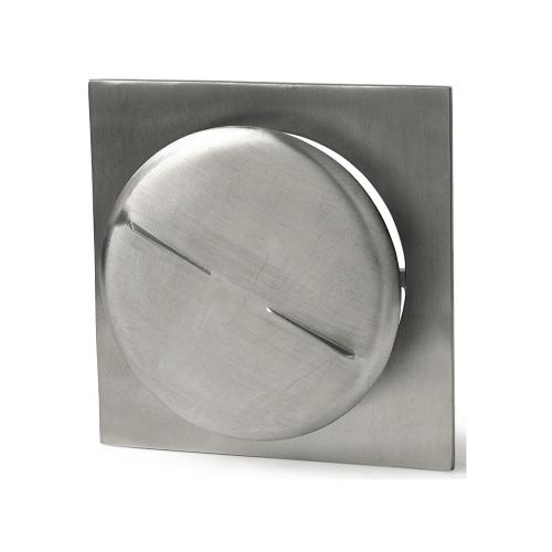 Skiveventil 85, Aluminium, 125mm, Bårebo 422080