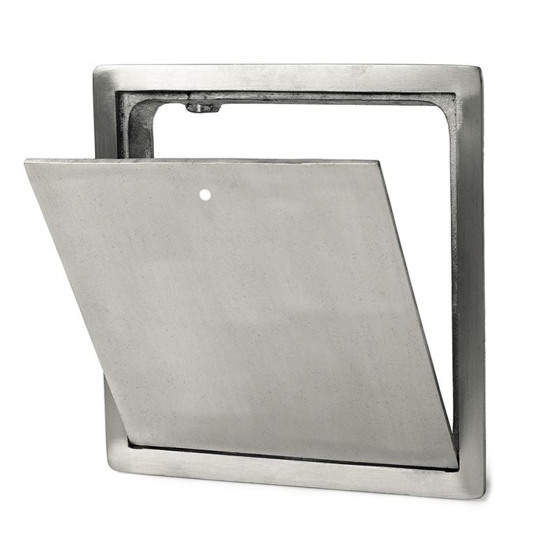 Klaffventil 102, 150mm Aluminium Bårebo 422088