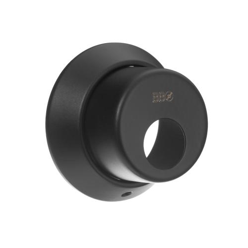 Cylinderskylt Runt Hål, Matt Svart, Beslagsboden B730B