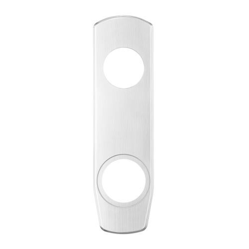 Langt Skilt Rundt Hul Til Nøgle, Børstet Stål, Beslagsboden B731