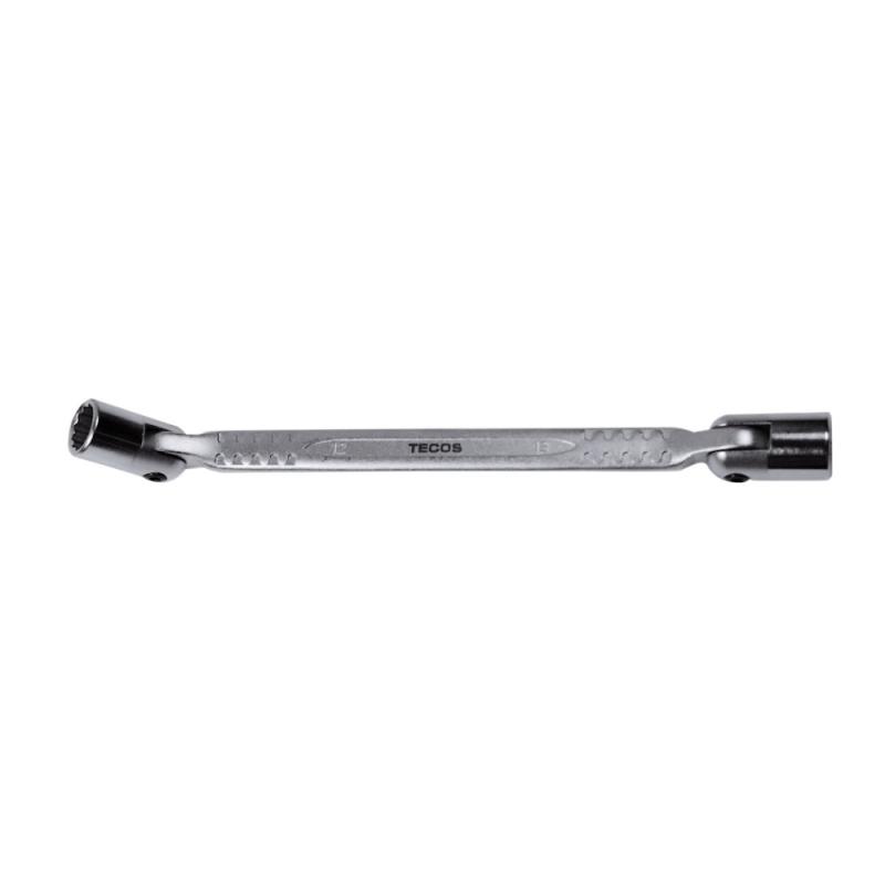 Dobbeltsidet Topnøgle 12x13mm Tecos