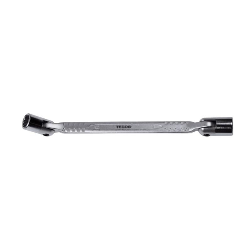 Dobbeltsidet Topnøgle 14x15mm Tecos