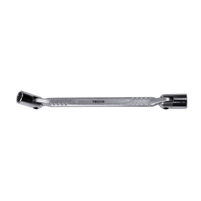 Dobbeltsidet Topnøgle 16x17mm Tecos