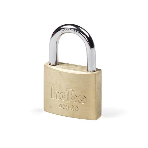 Hængelås 403-40 LL 1, Messing, Habo 17334