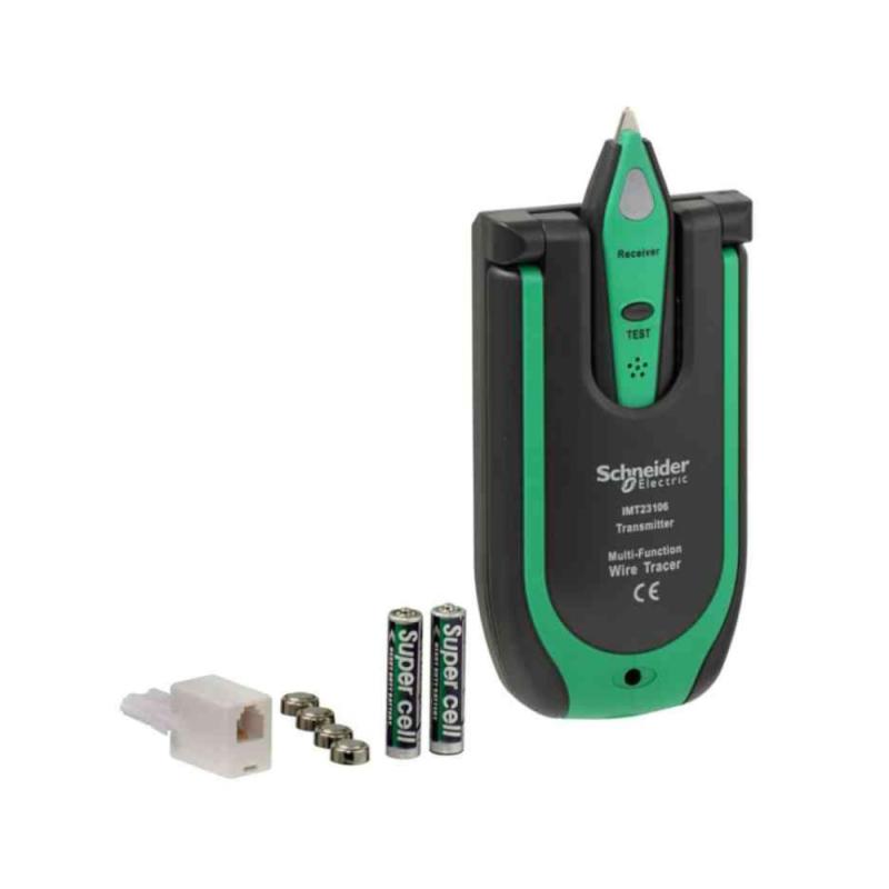 Måleinstrument Kabelsporer Grøn/Sort Schneider Electric