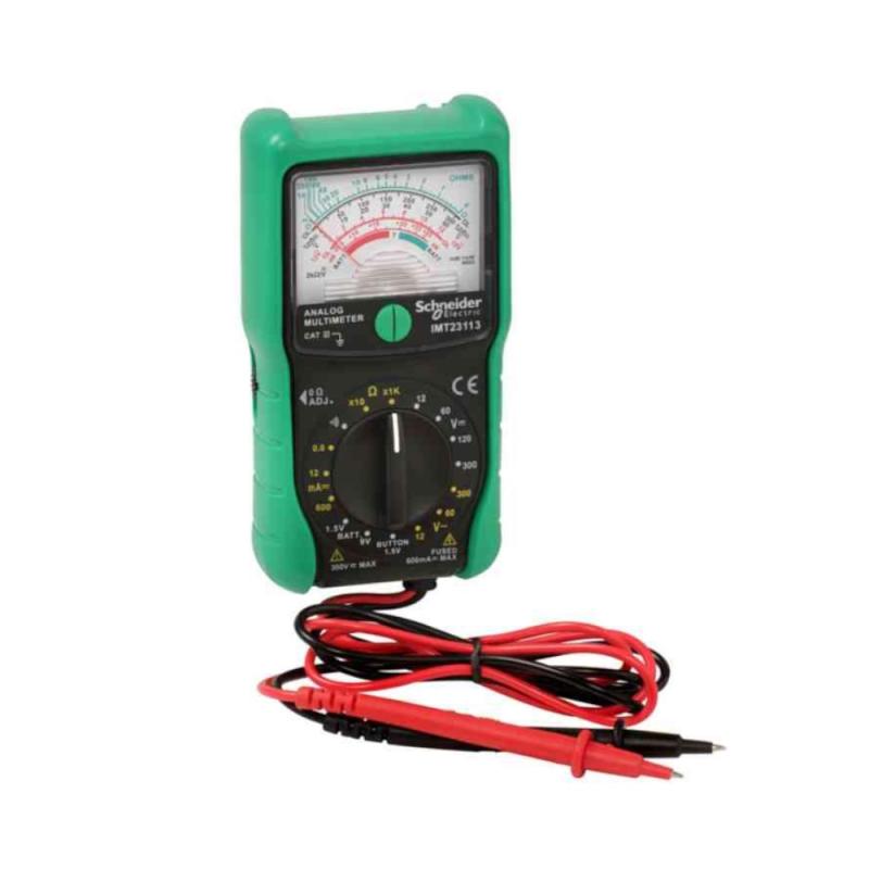 Analog Multime Multimeter Cat III 12-300V Grøn/Sort Schneider Electric