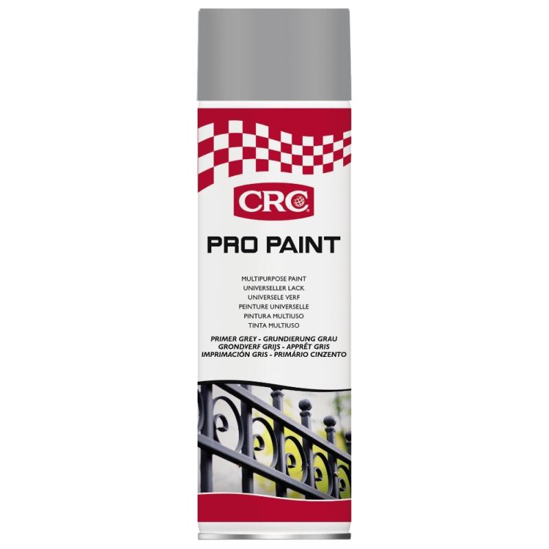 Spraymaling Primer PRO Paint 500ml Grå CRC
