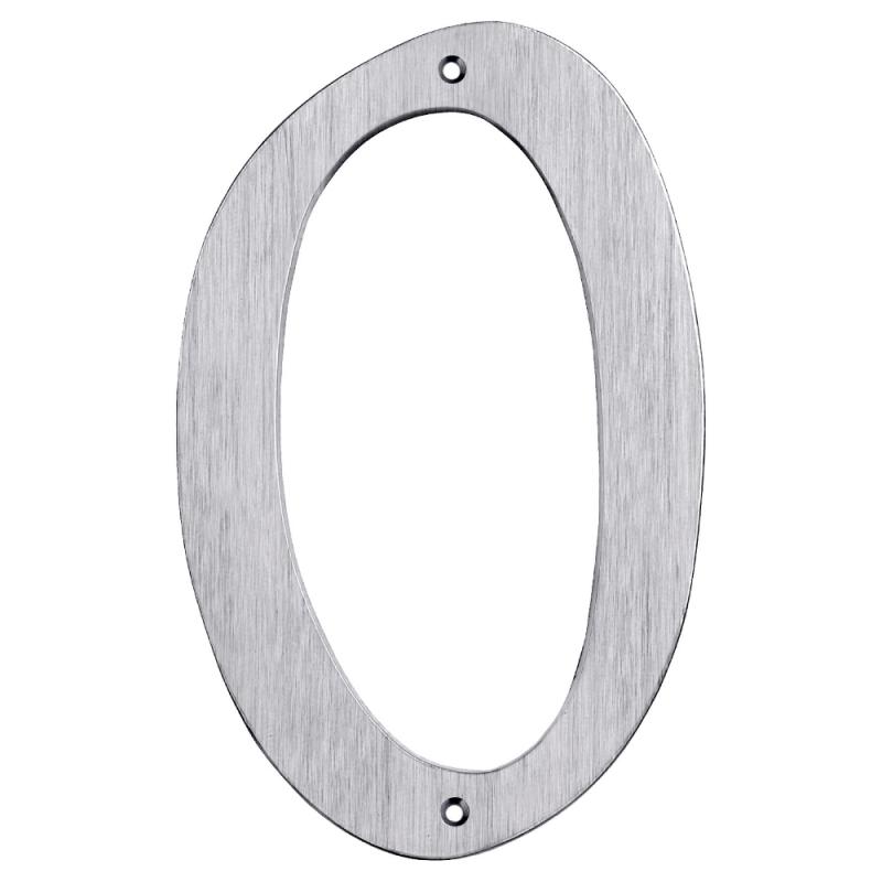 Siffra CH1 Nummer-0 205mm Borstad Krom Bårebo 861140
