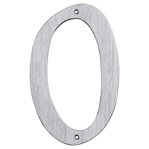 Nummer CH1 Nummer-0 205mm Børstet Chrom ​Bårebo 861140