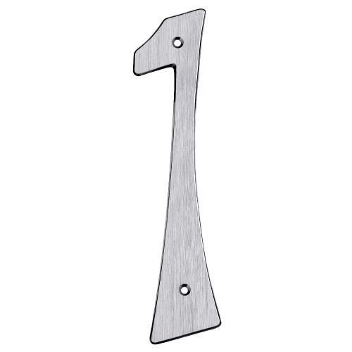 Nummer CH1 Nummer-1 205mm Børstet Chrom ​Bårebo 861141