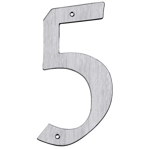 Nummer CH1 Nummer-5 205mm Børstet Chrom ​Bårebo 861145