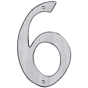 Siffra CH1 Nummer-6 205mm Borstad Krom Bårebo 861146