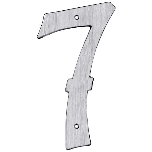 Nummer CH1 Nummer-7 205mm Børstet Chrom ​Bårebo 861147