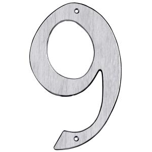 Siffra CH1 Nummer-9 205mm Borstad Krom Bårebo 861149