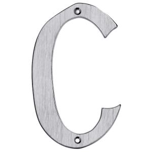 Bokstav C CH1 155mm Borstad Krom Bårebo 861206