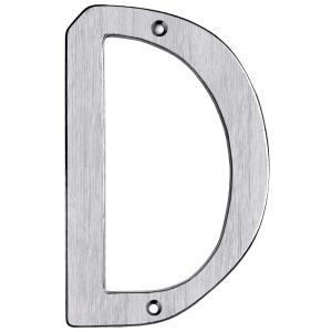 Bokstav D CH1 155mm Borstad Krom Bårebo 861207