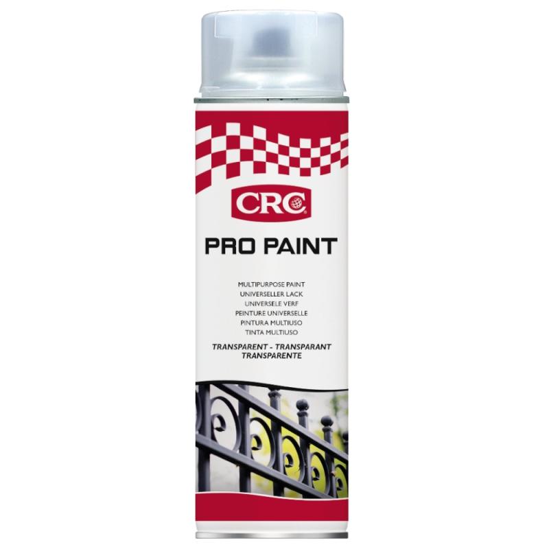 Spraymaling PRO Paint 500ml Klarlak CRC