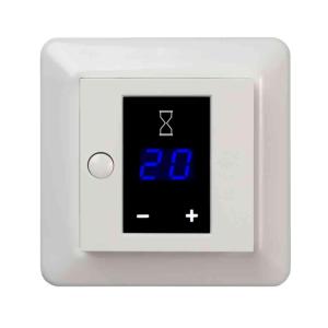 Timer RS Digital Display 50Hz 16A 3600W 230V IP20 Fjällvit Elko