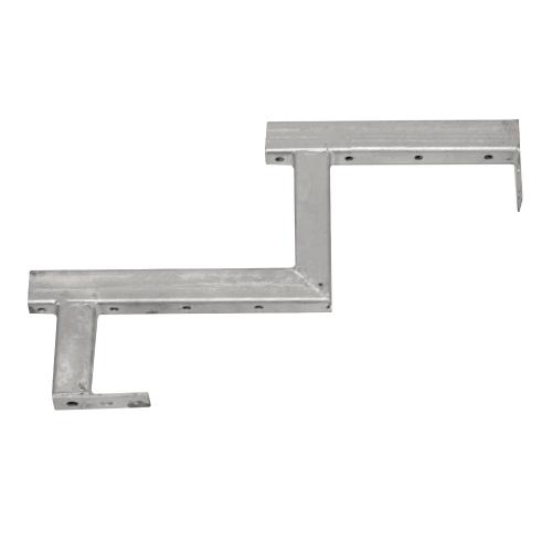 Vangstycke 2-Steg, 53x32cm, Galvaniserat, Hortus