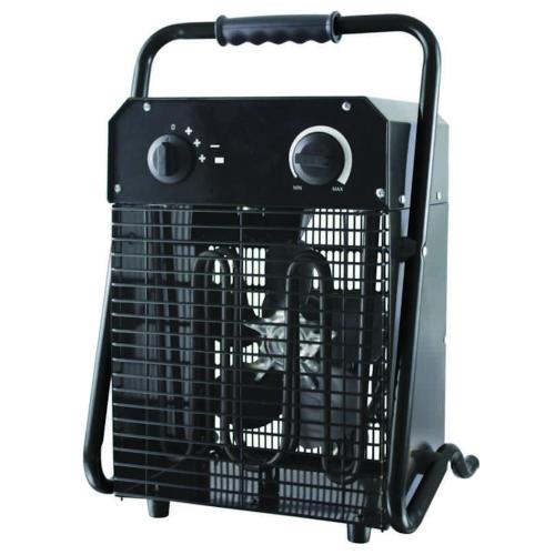Fan Heater Construction 3.3kW 230V IP24 Black Gelia