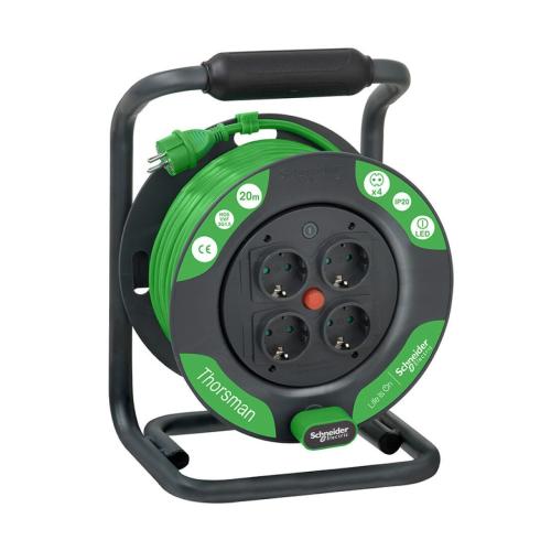 Kabeltromle Jordet Classic 20m 3G1,5mm² 230V IP20 Schneider Electric