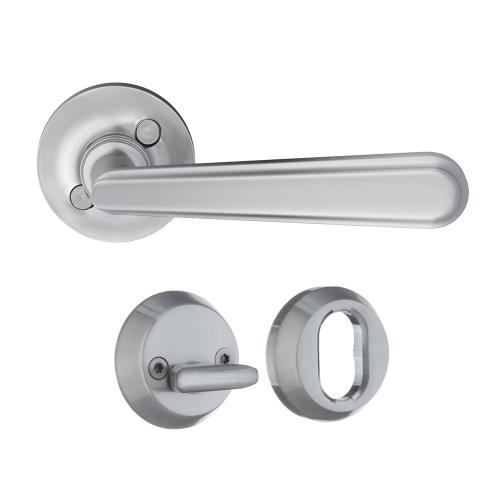 Fordørssæt Børstet Krom, Beslagsboden B1527KM