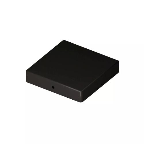 Stolplock Platt 71x71mm Svart Jabo 36220