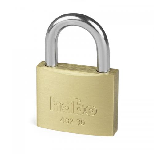 Hänglås 402-30, Mässing, Habo 17301